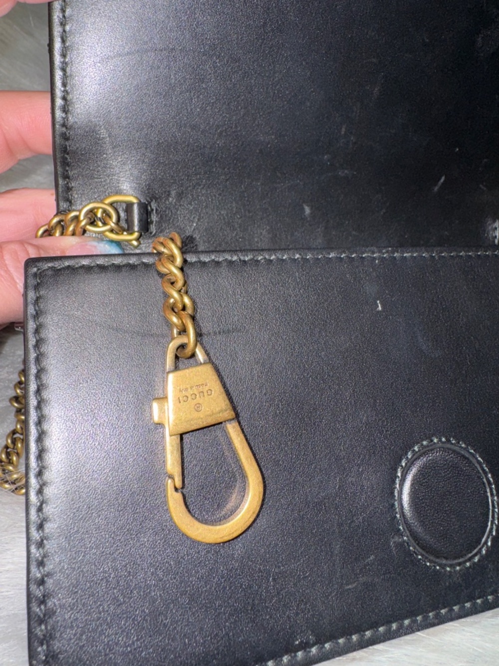 Gucci GG Marmont Animal stud Mini Purse~EUC - Picture 12 of 12